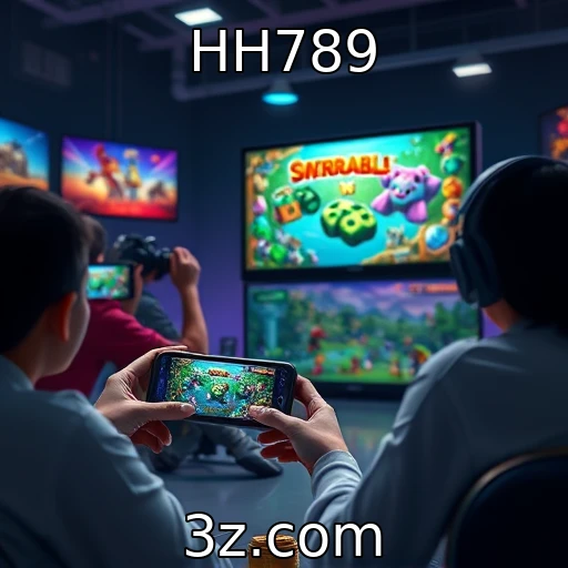 Crescimento da popularidade dos jogos móveis